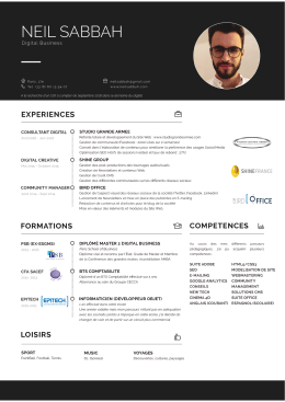CV - NEIL SABBAH