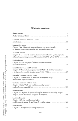 Table des matières (Fichier pdf, 213 Ko)