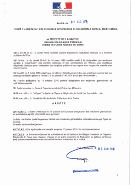 g&eacute;n&eacute;ralistes et sp&eacute;cialistes