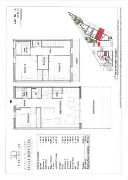 Plan - Villas 3D
