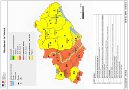 carte &eacute;tat s&eacute;cheresse