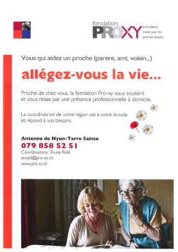 flyers All&eacute;gez-vous la vie