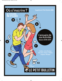 danse - Le Petit Bulletin