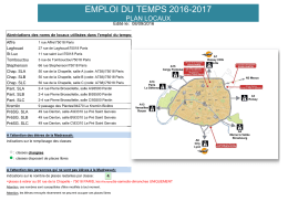 Emploi du Temps