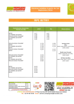 Page 1 implifiez vos déplacemen: eMobiliſé Commmunes