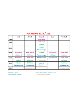 planning ecole de natation 2016-2017 2
