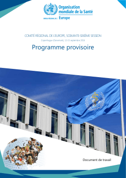 EUR/RC66/3 Rev.1: Provisional programme