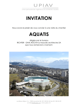 invitation aquatis
