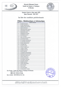 Liste MI.