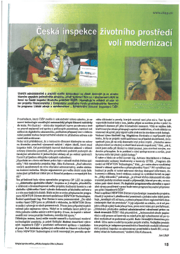 Page 1 hlavním smysłem jedinečného pro konci na České inspekci