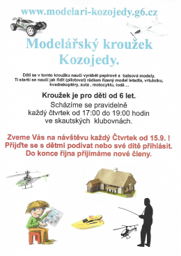Kroužky pro děti