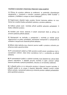 Poučení - SKS Blansko