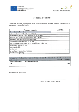 Page 1 EVROPSKÁ UNIE ** - * Evropský zemědělský fond pro