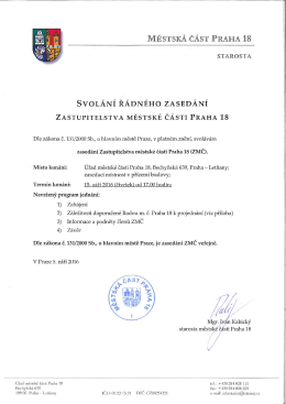 Př&iacute;loha - Praha 18 Letňany