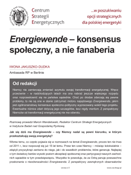 PDF / drukuj - Centrum Strategii Energetycznych