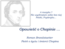 Opowieści o Chopinie