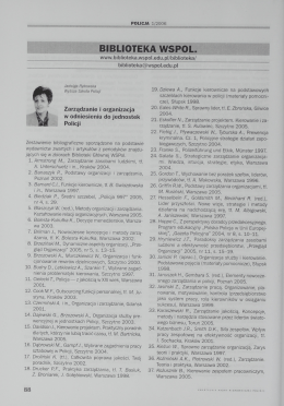 2006, nr 1, s. 88-90 - Wyższa Szkoła Policji w Szczytnie