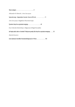 Page 1 SłOWO WStępne................................. 9 Aleksander B