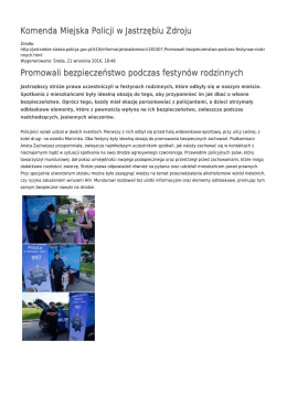Generuj PDF - Komenda Miejska Policji w Jastrzębiu Zdroju