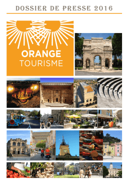 telecharger - Office de Tourisme d`Orange