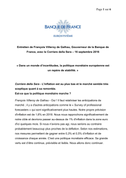 Page 1 sur 6 - Banque de France