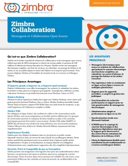 Zimbra Collaboration