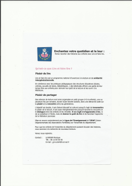 contact responsable de notre commune