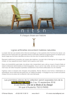 nitsn - Paris Design Week