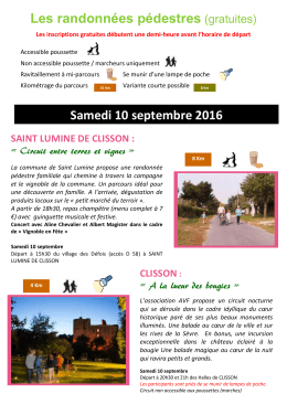 Les randonnées pédestres - Office de tourisme du vignoble de Nantes