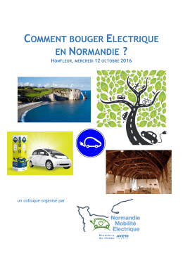 Comment bouger électrique en Normandie - Avere