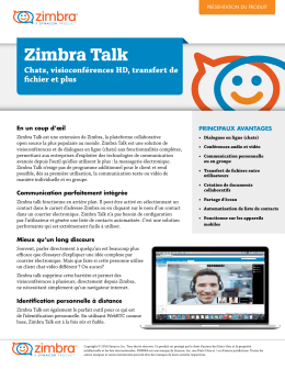 Zimbra Talk - S3 amazonaws com