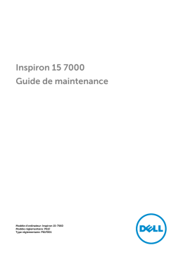 Inspiron 15 7000 Guide de maintenance