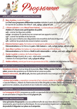 Consultez le programme - Ville de Caudebec Les Elbeuf
