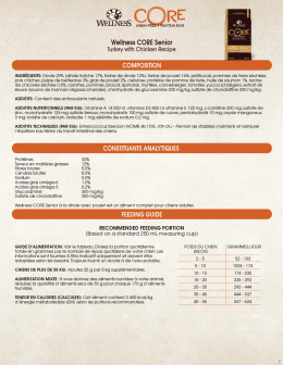 Page 1 * | – w:s ÇQRE :? GRAIN RoTEIN RICH * * Wellness CORE