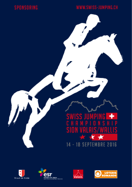 Swiss Jumping 2016 - Swiss Jumping Championship Sion Valais