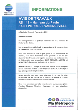 Page 1 . = |N|FORMATIONS mėtropole RIILEEITHI JEMAHEIE AVIS