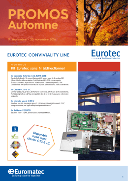 promos - Euromatec