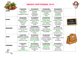 menus septembre 2016