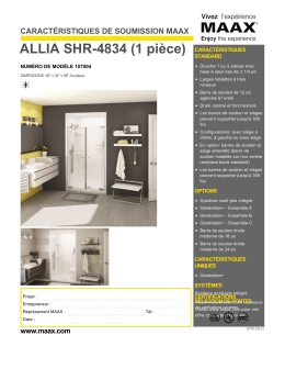 ALLIA SHR-4834 (1 pièce)