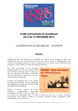 Historique foire Poids : 673.41 ko Format : PDF