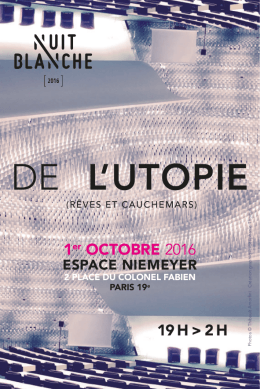 Flyer De l`utopie - Mairie19.paris.fr