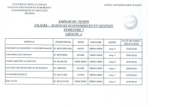 Page 1 UNIVERSITE WIK} ULAY İSYIAIL ANNEE UNIVERSITAIRE 2