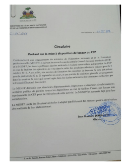 Circulaire