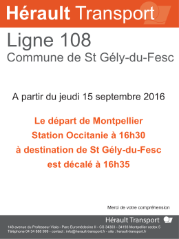 Commune de St Gély-du-Fesc