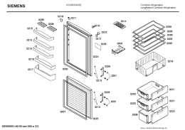Page 1 KG39WX44/02 Combin&eacute; r&eacute;frig&eacute;rateur S| EM E N S