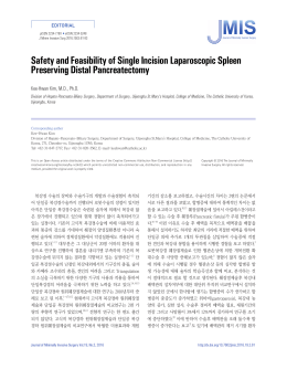 Safety and Feasibility of Single Incision Laparoscopic Spleen