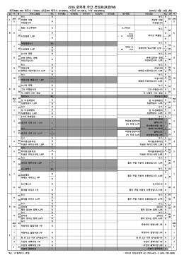 표준FM 편성표 다운로드