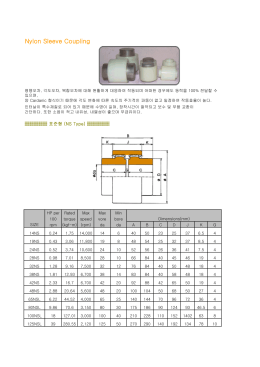 Nylon Sleeve Coupling