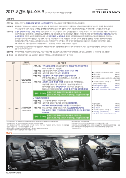 가격표 다운로드 - Ssangyong Motor