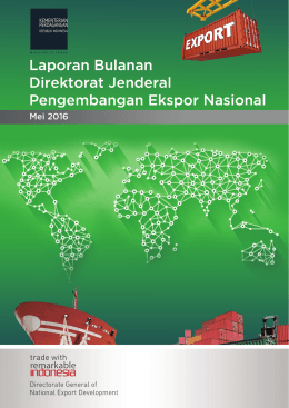 1 Bab I. KINERJA - Kementerian Perdagangan Republik Indonesia